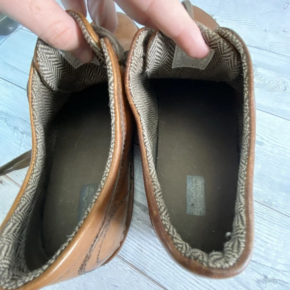 Patagonia Loulu Shoes Mens 12 Brown Walnut Leather Barefoot Minimalist Sneakers